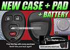 NEW GM REMOTE KEY KEYLESS FOB REPLACEMENT CASE BUTTON SHELL PAD FIX 