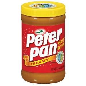 Peter Pan Peanut Butter Creamy 16.3 oz (Pack of 12)  