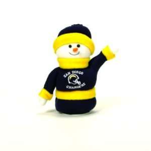  SAN DIEGO CHARGERS ANIMATED FRIENDS SNOWMEN (2) Sports 
