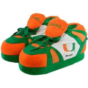 Miami Hurricanes Unisex Green Sneaker Slippers  Sports 