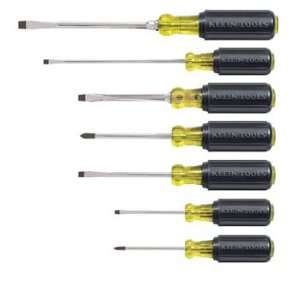  Slotted and Phillips Tip Screwdriver Set with Cushion 