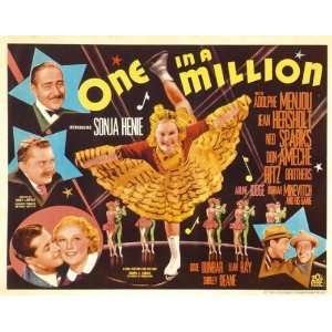  One in a Million Movie Poster (11 x 17 Inches   28cm x 