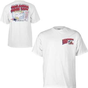   England Patriots 2009 Roadtrip Schedule T Shirt M