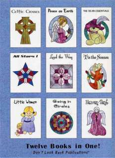 Ultimate Stained Glass Pattern Book  Vol 1  12 Bks in 1  