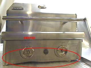 Bond GSS1916A Profile Stainless Steel Two Burner Gas Grill RETAIL $429 