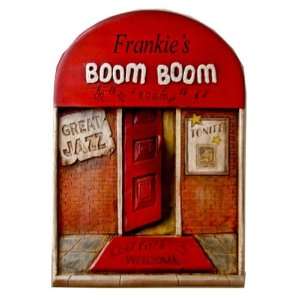   Boom Boom Jazz Club personalized wall plaque Item 794