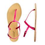 Girls patent T strap sandals $68.00