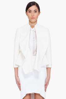 Givenchy Ivory Tone Peplum Blazer for women  