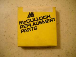 McCULLOCH Chain Saw NOS Piston Rings 87164  