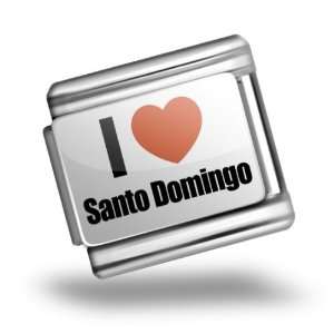 com Italian Charms Original I Love Santodomingo region Dominican 
