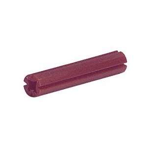 CRL 1 Length Hi Red Plastic Screw Anchors   1/4 Hole Pack of 100 by 