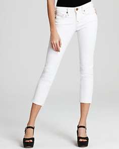 True Religion Jeans   Brooklyn Mid Rise Crop with Lonestar Pocket in 
