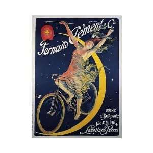  Clement Bicycles Poster Print