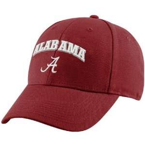 Alabama Crimson Tide Crimson Classic Logo Flex Fit Hat  