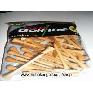 Pride Golf Tee 2 3/4 50/Bag Quality Birch Natural NEW  