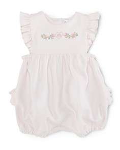 Ralph Lauren Childrenswear Infant Girls Bubble Romper   Sizes 3 9 