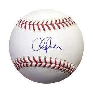  Cliff Lee Autographed/Hand Signed Baseball Texas Rangers 