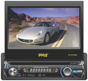 NEW PYLE PLTS76DU 7 TOUCH SCREEN CD DVD USB SD Car Video Player 