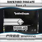 new rockford fosgate r600 4d 4 channel 600watts car amplifier