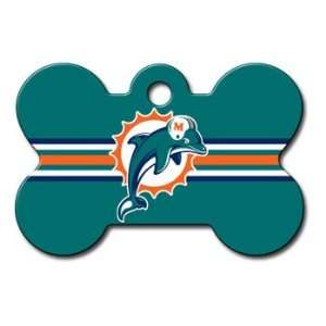  Quick Tag Miami Dolphins NFL Bone Personalized Engraved 