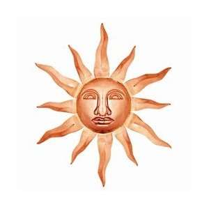   Good Directions Wall Decor Large Sunface 36 Polished Copper Home
