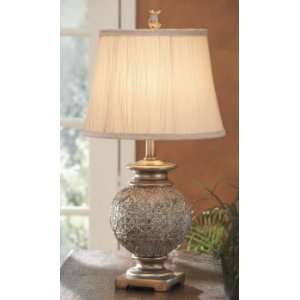   Sphere Accent Office Table Lamp with Drum Shade