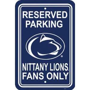 Penn State Nittany Lions Parking Sign   Set of 2  Sports 