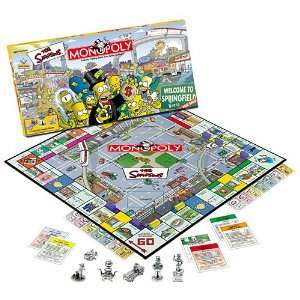  The Simpsons Edition Monopoly Toys & Games
