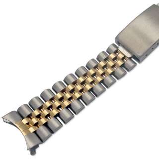   Finish Stainless Two Tone Jubilee Band for Rolex Datejust 16233  