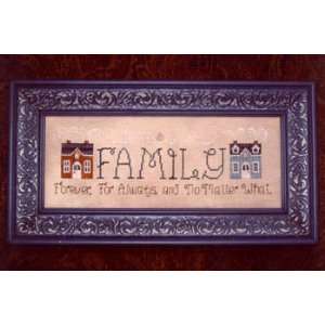  Family Forever   Cross Stitch Pattern Arts, Crafts 