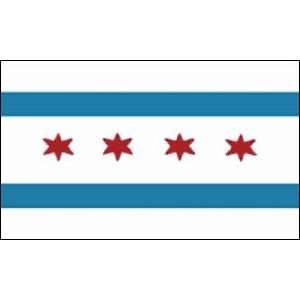  City of Chicago Flag Patio, Lawn & Garden