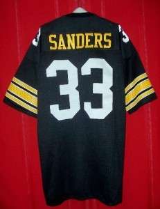 Colts BOB SANDERS #33 Iowa Hawkeyes SEWN jersey 3XL  