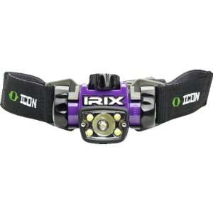  ICON IRIX Headlamp 1 x AA Variable Output Purple Sports 