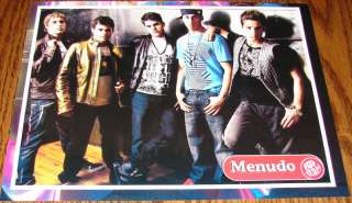 MENUDO Boy Band Teen Male Singers PINUP 8X10  