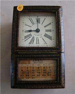 Seth Thomas Desk Clock Calender Antique 1920 30s era  