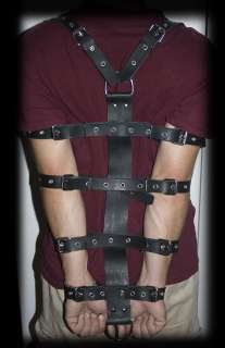 Arm binder restraint latigo leather  