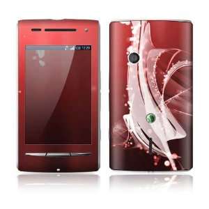  Sony Ericsson Xperia X8 Decal Skin   Abstract Feather 