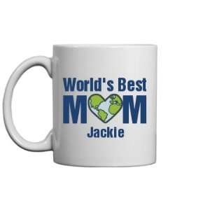   Worlds Best Mom Mug Custom 11oz Ceramic Coffee Mug