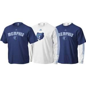  Memphis Grizzlies adidas Youth Short/Long Sleeve T Shirt 