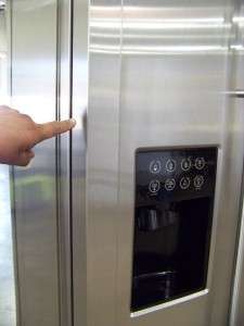 GE Monogram® Free Standing Side by Side Refrigerator