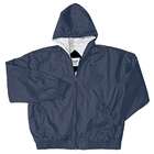   Uniforms Navy Blue Zip Front Bomber Jacket School Uniform Adult XL