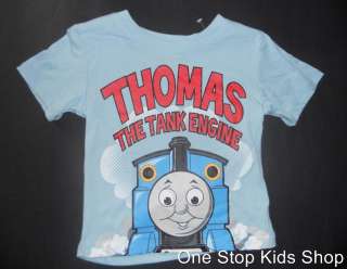 THOMAS THE TRAIN Boys 3T 4T Short Sleeve SHIRT Top  