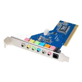   Channel PCI Digital Surround Sound Adapter Card w/ SPDIF Out  