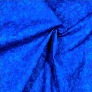 Perfect Bright Blue Tone on Tone Quilting Blender Cotton Fabric Fat 