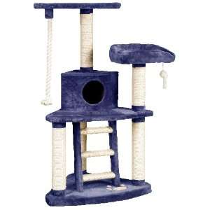  Whisker World Tri Level Cat Furniture Fun Center   Blue 
