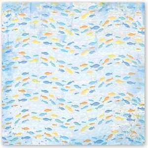 One Fish, Two Fish Scrapbook Paper 