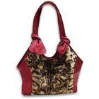 JoAnnMarie JMD Fold Up Tote Bag with Long Handle   Leopard