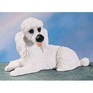 Poodle White Dog Collectible Figure L 4