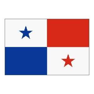 Panama Flag 2X3 Foot Nylon PH and FR  Patio, Lawn & Garden
