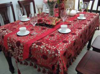 Noble Classic CHINESE SILK TABLE RUNNER CLOTH  